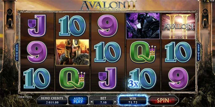 Desain dan Grafik Slot Avalon II