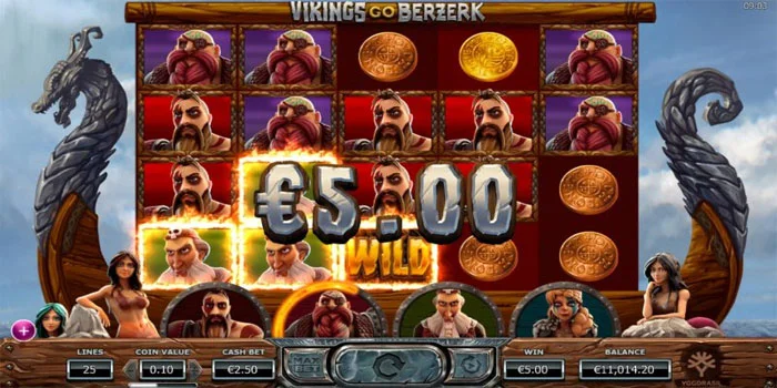 Bonus & Fitur Slot Vikings Go Berzerk